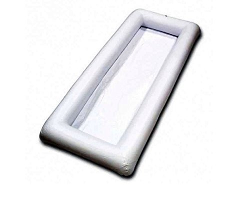 TV Trends 4450 Inflatable Salad Bar, White 51 x 21 x 5 Inch