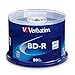 Verbatim BD-R 25GB 16X Blu-ray Recordable Media Disc - 50 Pack Spindle primary