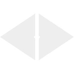 Ekena Millwork CMP28X18DD2-01000 Diamond