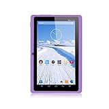 iRULU eXpro X1 7 Inch Google Android Tablet PC, 1024600 Resolution, 8GB Nand Flash, Wi-Fi, Games, Dual Cameras (Purple)