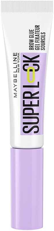 New York Super Lock Brow Glue, Gel Sopracciglia Trasparente Fissante 24h, 7ml