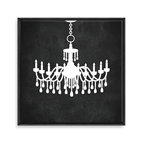 Framed Canvas Wall Art for Living Room, Bedroom Droplight Theme Canvas Prints for Home Decoration Ready to Hang - 16x16 inches