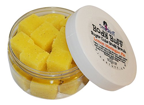 Diva Stuff , Lemon Meringue Pie Scent Sugar Scrub, Exfoliates and Hydrates Skin, 8 Oz