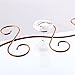Buytra Under Cabinet Wine Glass Rack Stemware Holder for Home Bar, Holds up to 8 Glasses