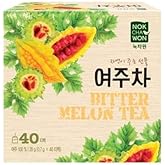 Nokchawon Bitter Melon Tea 40 TEA BAGS (100% Bitter Melon/No additives/Natural Pulp Teabag)