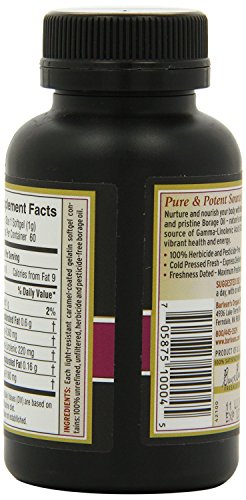 2 PACK: Borage Oil - Softgels - 60 ct.
