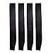 BBTO Black Plain Satin Sash Black DIY Sashes for Wedding, Party, Pageant and Prom, 4 Packs
