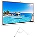 ShowMaven 100" 16:9 HD Adjustable Tripod Projector Projection Screen Pull Up Foldable Stand primary