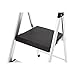 2-Step Aluminum Ultra-Light Step Stool Ladder with Project Tray Top and 225 lb. Capacity, ANSI Type 2 Duty Rating (2 Step)