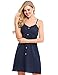 Ekouaer Womens Cotton Chemise Nightgown Summer Sleepwear Dress S-XXL