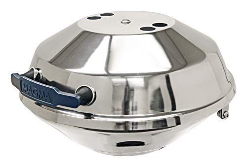 Magma Products, A10-104 Marine Kettle Charcoal Grill w/Hinged Lid, Original Size