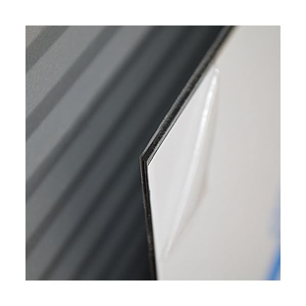 6mm Alu DIBOND® Platte 50x25 cm weiß – Bild 3