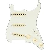 Fender Tex Mex Prewired Stratocaster Pickguard - 3-ply White