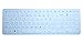 Keyboard Cover for 2018 Flagship Dell Inspiron 15 Laptop, 15.6 inch Dell Inspiron 15 3000 5000 7000 Series, 2018 Flagship Dell Inspiron 17, 17.3 inch Dell Inspiron 17 5000 Series, White