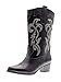 Canyon Trails Cowboy Boots for Women - Traditional Style Cowgirl Boots Comfortable Women Western Boots for Women & Teen Girls - Cowgirl Boots Women, Black, 10