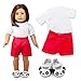 OCT17 Doll Clothes for American Girl 18” inch Dolls Wardrobe Makeover Outift Dressy Raincoat Casual Dress Boots Bundle