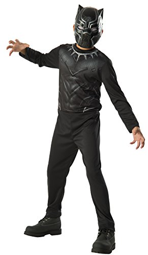 Rubie s Costume Captain America 3: Civil War Black Panther Kids Value Costume, Large