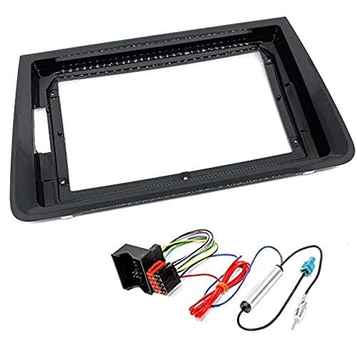 Sound-way 9" inch in dash car stereo adapter mounting fascia kit compatible with Volkswagen Bora 2012-2016