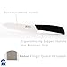 Amz Soaring Premium Ceramic Knife Set, 5 Pieces, Chef Recommended & Approved, Polished White Blades, Sheath Included, Professional Grade, Rust Resistant