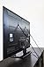 TV Child Proofing and Furniture Anti-Tip Straps, with 1 bolts Free Door Fingers Guard and 4 screws Free Corner Protectors , Heavy Duty Metal Parts – Furniture and TV Mounting Hardware Included (black)