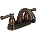 Dura Faucet (DF-PL620L-ORB) Designer Two Handle Arc Spout RV Lavatory Faucet (Oil Rubbed Bronze)