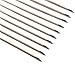 FlyArchery Archery Target Arrows, 32'' White Shield Feather Fletched Wooden Arrows with Field Points for Recure Bow Longbow Hunting Practice(Pack of 12)