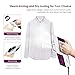 Easehold Steam Iron  Garment Steamer Clothes Steamer Handheld 2 in 1 Dry and Steamer Flat and Hang Ironing Portable for Travel Dewrinkle Fabric