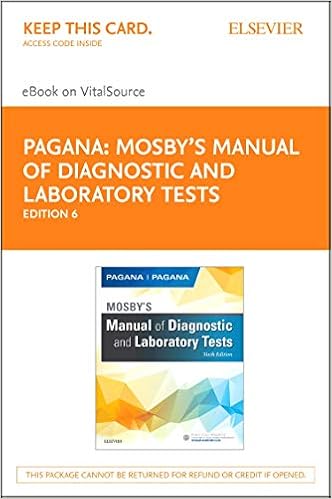 Mosby S Manual Of Diagnostic And Laboratory Tests Elsevier Ebook On Vitalsource Retail Access Card 9780323446617 Medicine Health Science Books Amazon Com