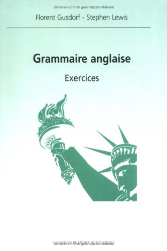 Grammaire anglaise