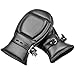 Raycity Leather Padded Fist Mitts Fingerless Gloves w/Locks Bondage Restraint Fetish