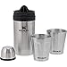 Stanley Adventure Stainless Steel Insulated Happy Hour Shaker Set BPA-Free 20 Ounce and 7 Ounce Cups (x2)