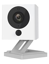 Cámara doméstica inteligente Wyze Labs 1080P HD inalámbrica con visión nocturna, audio de 2 Vías, blanca (wyzec1).