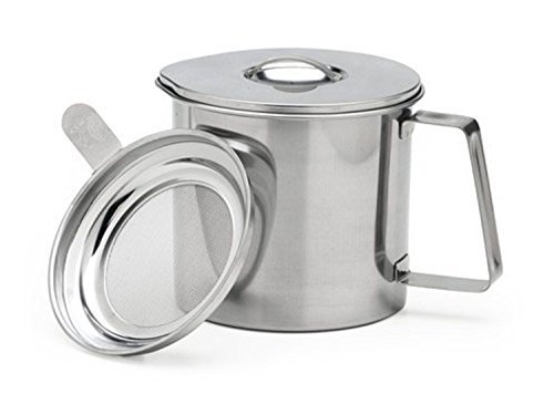 Click Here to See More Images Stainless Steel 4 Cup Grease Keeper