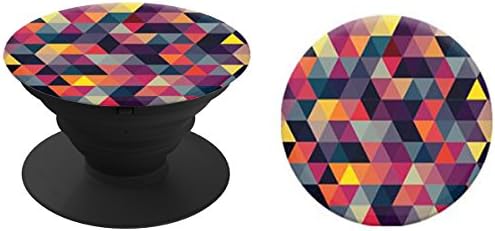 Expanding Stand and Grip for Smartphones and Tablets Multi-Function Holder(Galaxy S7, S7 Edge, iPhone SE / 5 / 5S / 6 / 6+ /6S / 7 / 7+ /iPad / IPad Mini) (Color lattice)