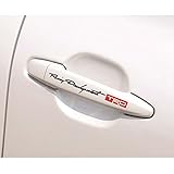 Encell Car Door Sticker Decal For TRD Toyota,Black,2Pack