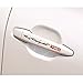 Encell Car Door Sticker Decal For TRD Toyota,Black,2Pack