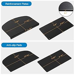 HUANUO Steel Monitor Mount Reinforcement Plate for