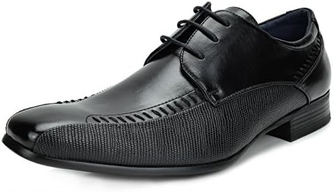 Bruno Marc Men's Classic Modern Formal Oxfords Lace Up Leather Lined Dress Shoes