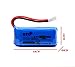BTG 500mAh 3.7V Upgrade Battery & X6 Charger for F180C JJRC H37 H6D H6C H31 Hubsan X4 H107C H107D H107L H107P H108 JXD392 388 Wltoys V939 V252 UDI U816A Walkera Super Mini Genius CP