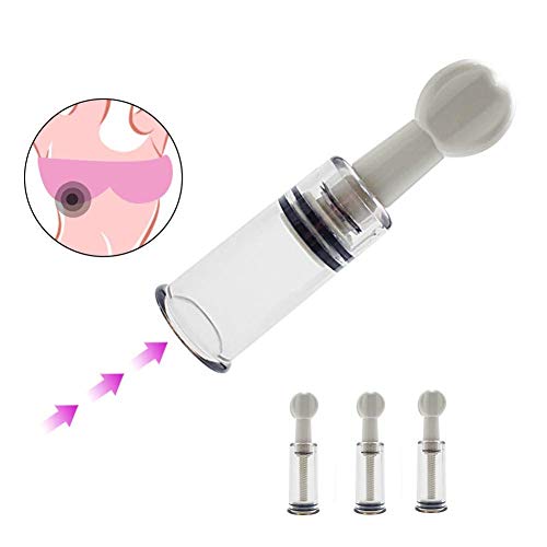 Finever Full Body Massage Cups Natural Nipple Enhancer & Enlargement (4 Cups)