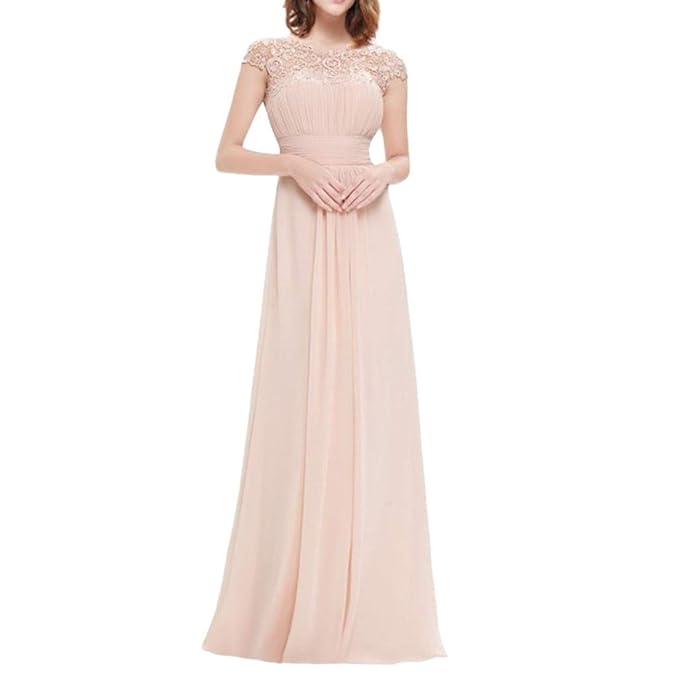 2018JYJM Abendkleider lang Strickkleid Frauen Floral Formale Spitze Vintage Kurzarm Schlank Hochzeit Maxi Kleid Elegant Kleid Spitzen Damen Ärmellos Unregelmässig Cocktailkleider Party Ballkleid
