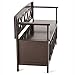SIMPLIHOME Bedford SOLID WOOD Universal TV Media Stand, 53.9 inch Wide, Living Room Entertainment Center, Storage Cabinet with Glass Doors, for Flat Screen TVs up to 60 inches in Dark Tobacco Brown