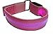 Runners Led Armband Jogging Safety Lights Night Walking Reflective Gear Pink Flashing Running