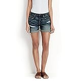 Canvas by Lands' End Women's Cuffed Jean Shorts