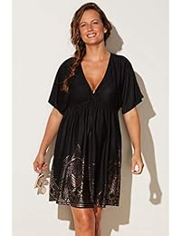 Trajes de baño para todas las damaes de tamaño grande de aluminio vestido traje de baño cubierta