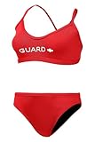 Adoretex Female Lifeguard Cross Back Workout Bikini