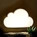 YJY Cute Night Light Auto Switch Control Emergency Lamp Baby Toy Cloud(White light)