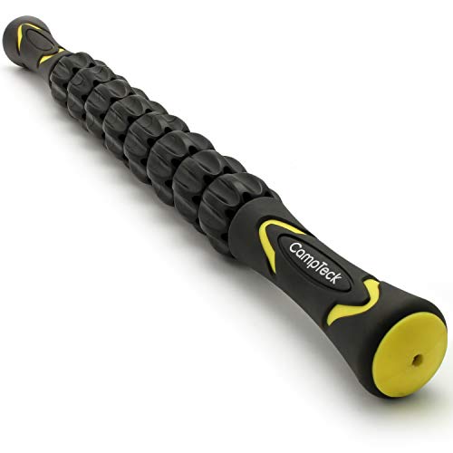 CampTeck Muscle Roller Stick Sport Massage Hand Tool for Releasing
