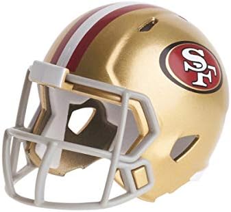 Riddell Speed プレゼント ポケット フットボール ヘルメット Francisco サンフランシスコフォーティナイナーズ San 49ers