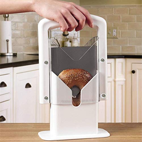 image for heavKin Portable Removable Bread Bagel Slicers Perfect Cutter Every To